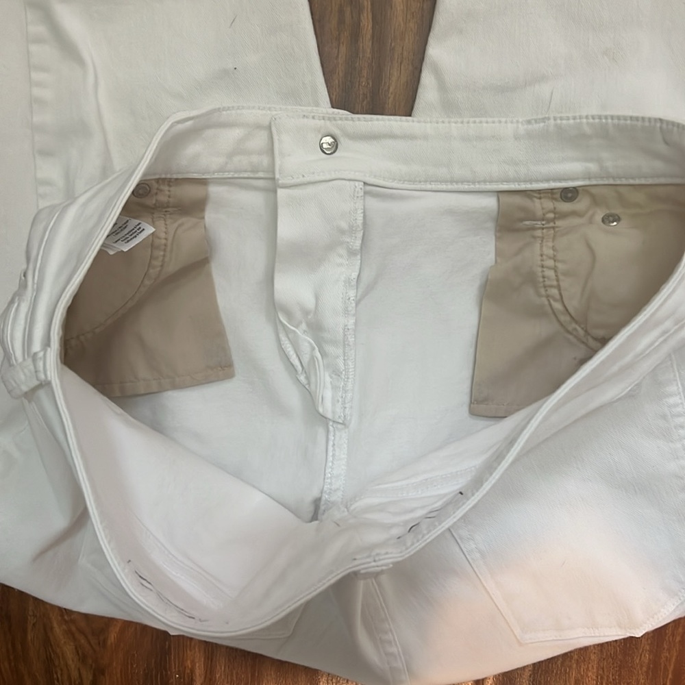 White Vineyard Vines jeans, size 14 - Picture 6 of 7